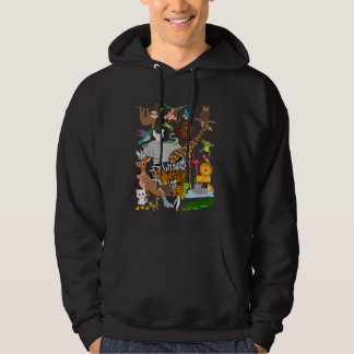 Zoo Tiere Wildnis Geburtstagsparty Zoo Tag 24 Ani Hoodie