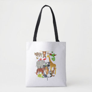 Zoo Tiere Wildnis Geburtstagsparty Zoo Tag 26 Ani Tasche