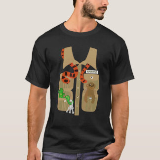 Zoo Wärter Halloween Kostüm DIY Dschungel Safari E T-Shirt