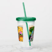 Zoo Wild Animal Jungle Safari Kindergeburtstag Acryltrinkbecher (Links)