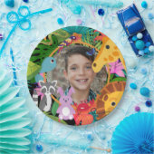 Zoo Wild Animal Jungle Safari Kindergeburtstag Pappteller (Party)