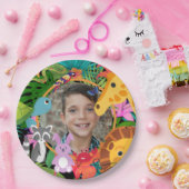 Zoo Wild Animal Jungle Safari Kindergeburtstag Pappteller (Party)