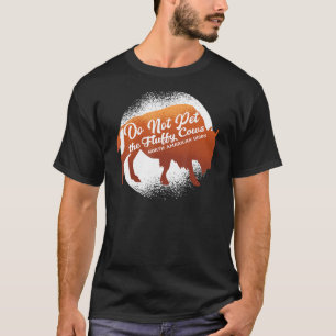Zoo Wildlife Animal Zookeeper Nordamerikanisches B T-Shirt