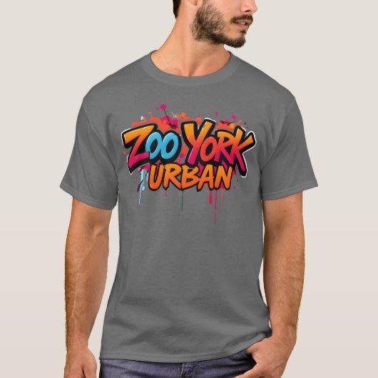 Zoo York Urban Graffiti Street Art gift T-Shirt (Vorderseite)