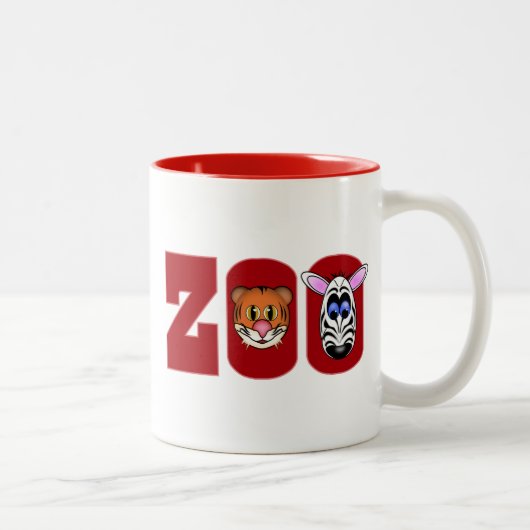 ZOO ZWEIFARBIGE TASSE (Rechts)