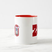 ZOO ZWEIFARBIGE TASSE (Mittel)