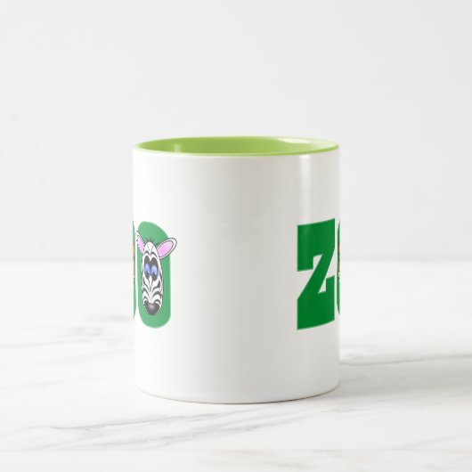 ZOO ZWEIFARBIGE TASSE (Mittel)