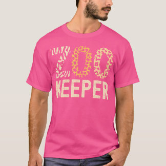 Zooaufseher Zoo Tiere Safari Zoo Wärter - Druck T-Shirt