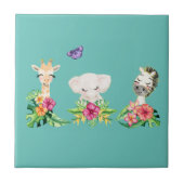 Zoobabys mit Keramik von Blume Fliese (Vorderseite)