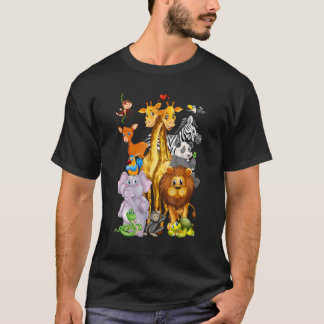 Zoobesuch Süße Zootiere T-Shirt