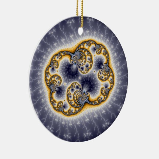 Zooh - Fraktal Keramik Ornament (Rechts)