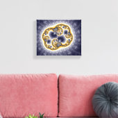 Zooh - Fraktal Leinwanddruck (Insitu (Wohnzimmer))