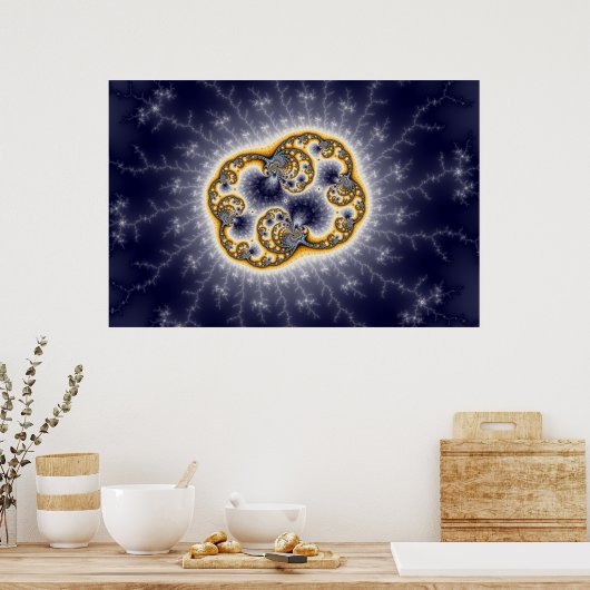 Zooh - Fraktal Poster (Küche)