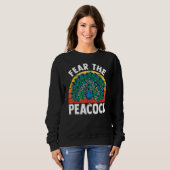 Zookeeper, Beruflicher Ornithologe Peacock Sweatshirt (Vorne ganz)