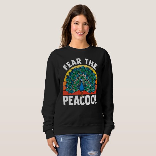 Zookeeper, Beruflicher Ornithologe Peacock Sweatshirt (Vorne ganz)