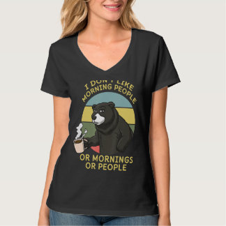 Zookeeper Coffee Drinker Coffeine Wildlife Bär T-Shirt