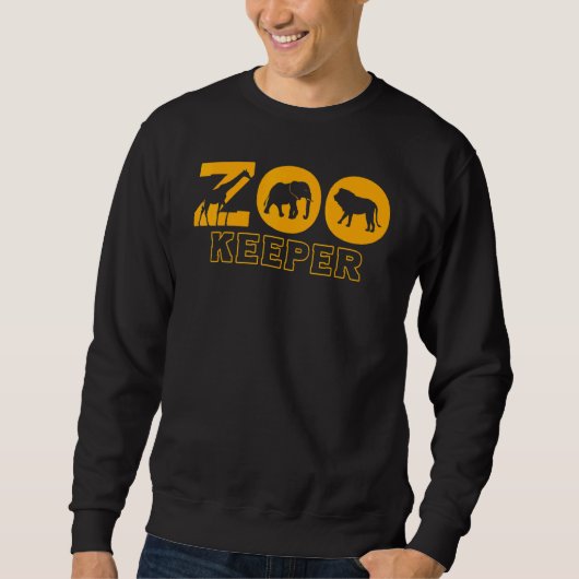 Zookeeper Costume Kids Sweatshirt (Vorderseite)