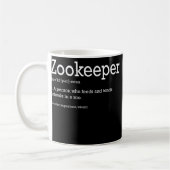 Zookeeper Definition Zookeeping Safari Tier Kaffeetasse (Links)