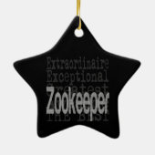 Zookeeper Extraordinaire Keramik Ornament (Hinten)