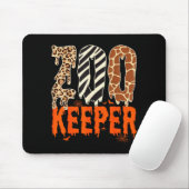 Zookeeper Funny Halloween Costume Zoo Keeper Anima Mousepad (Mit Mouse)