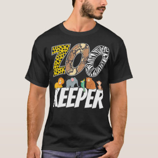 Zookeeper Kostüm Afrikanische Savanna Zobewahre Ti T-Shirt