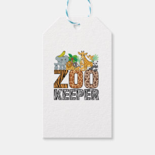 Zookeeper Kostüm Zebra Wild Print African Animal A Geschenkanhänger