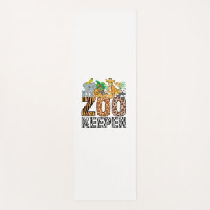 Zookeeper Kostüm Zebra Wild Print African Animal A Yogamatte