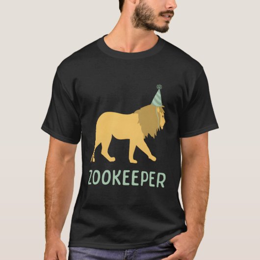 Zookeeper Lion Lion Py Animal T-Shirt (Vorderseite)