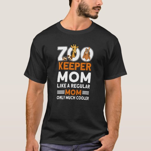 Zookeeper-Mama Zookeeper 1 T-Shirt (Vorderseite)