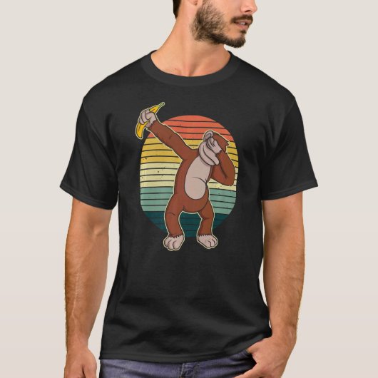 Zookeeper Monkey Wildlife T-Shirt (Vorderseite)