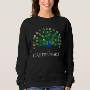 Zookeeper-Ornithologe fürchten den Pfau-Liebe Peac Sweatshirt