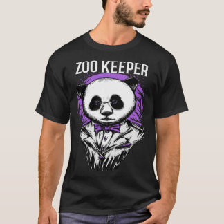 Zookeeper Panda Kostüme afrikanische Tiere Männer T-Shirt