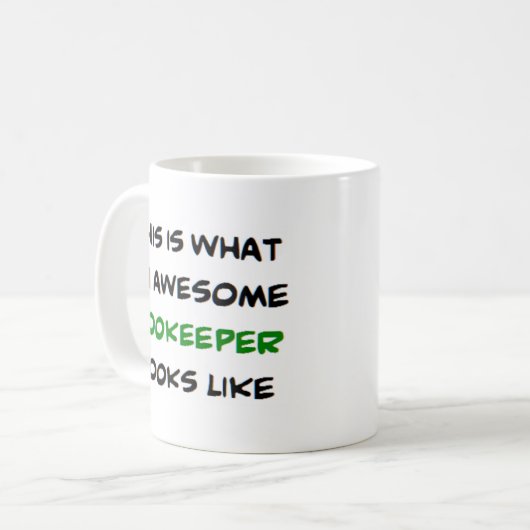 Zookeeper, phantastisch kaffeetasse (Vorderseite Links)