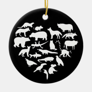 Zookeeper Safari Keramik Ornament