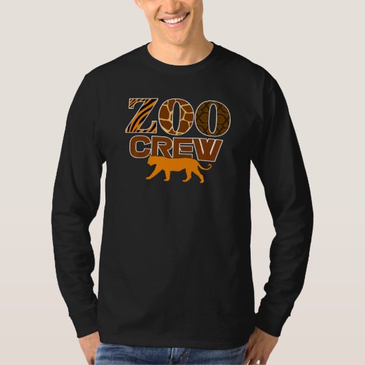 Zookeeper Safari Zookeeping Animal Park Ranging Zo T-Shirt (Vorderseite)