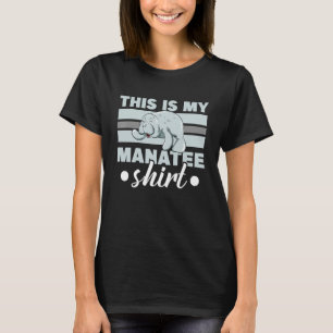 Zookeeper Sea Cow Manatees Sea Animal Dies ist mei T-Shirt