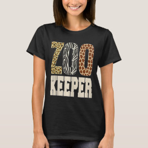 Zookeeper Tierpark Zoo Wildlife Lover Safari T-Shirt