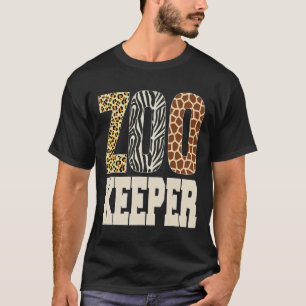 Zookeeper Tierpark Zoo Wildlife Lover Safari T-Shirt