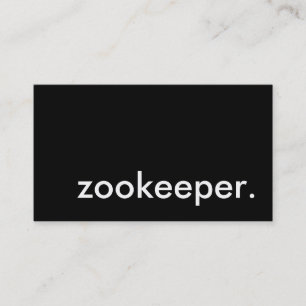 Zookeeper. Visitenkarte