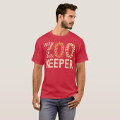Zookeeper Zoo Animals Safari Zoo Keeper - creative T-Shirt (Vorne ganz)