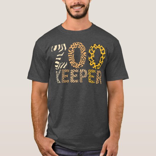 Zookeeper Zoo Animals Safari Zoo Keeper T-Shirt (Vorderseite)