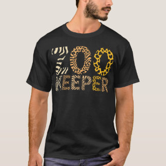 Zookeeper Zoo Animals Safari Zoo Keeper - vintage T-Shirt