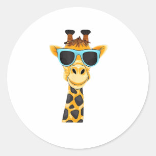 Zookeeper Zoo Crew Wild Print African Safari Squad Runder Aufkleber