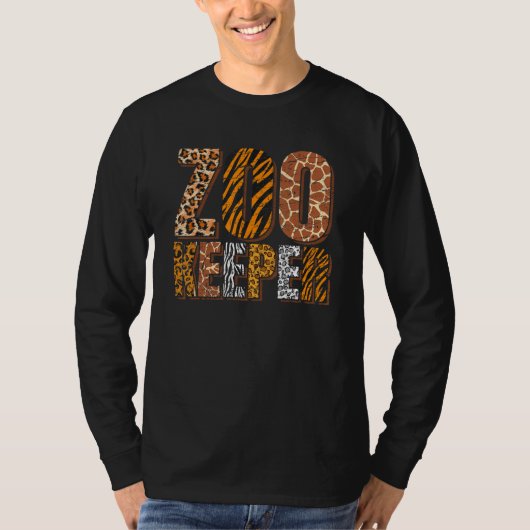 Zookeeper Zoo Keeper Zoologist_1 T-Shirt (Vorderseite)