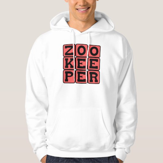 Zookeeper, Zooangestellte Hoodie (Vorderseite)