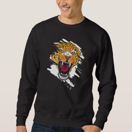 Zookeeping Wildlife Animal Zookeeper Cheetah Sweatshirt (Vorderseite)