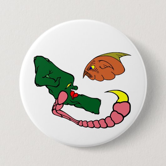 Zookhoiyt und Flish Knopf Button (Vorderseite)