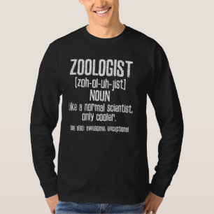 Zoologe Cool Scientist T-Shirt