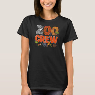 Zoologe Crew Zoologie Student Tierzookeeper T-Shirt