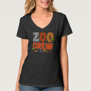 Zoologe Crew Zoologie Student Tierzookeeper T-Shirt